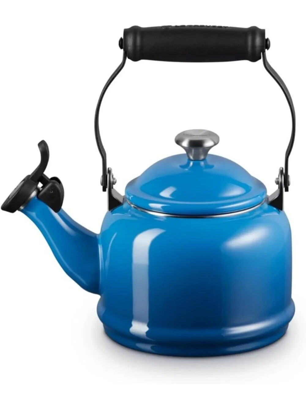 Marseille Enamel Steel Demi Teakettles 1.25 QT Stainless steel Pot For Kitchen